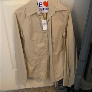 Ann Taylor loft dress shirt size 4 NWT